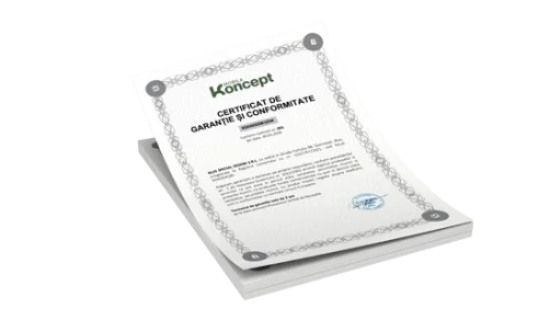 Certificat si garantie pentru mobilier de birou