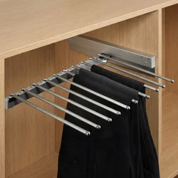 Suport pentru pantaloni in dressing